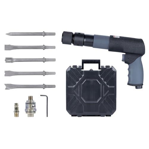 Air Chisel 250mm Pneumatic 5 Attachments Kekur