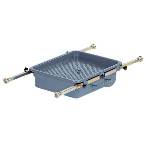 Oil Drain Pan 48L On Wheels