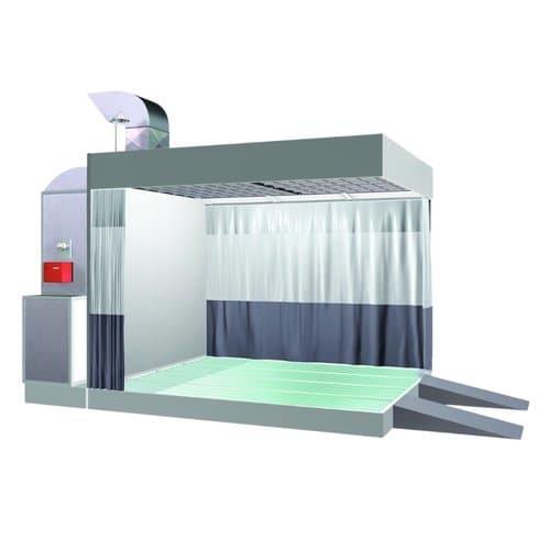 Paint Prep Station Filtration System Heating System Mobile Kekur