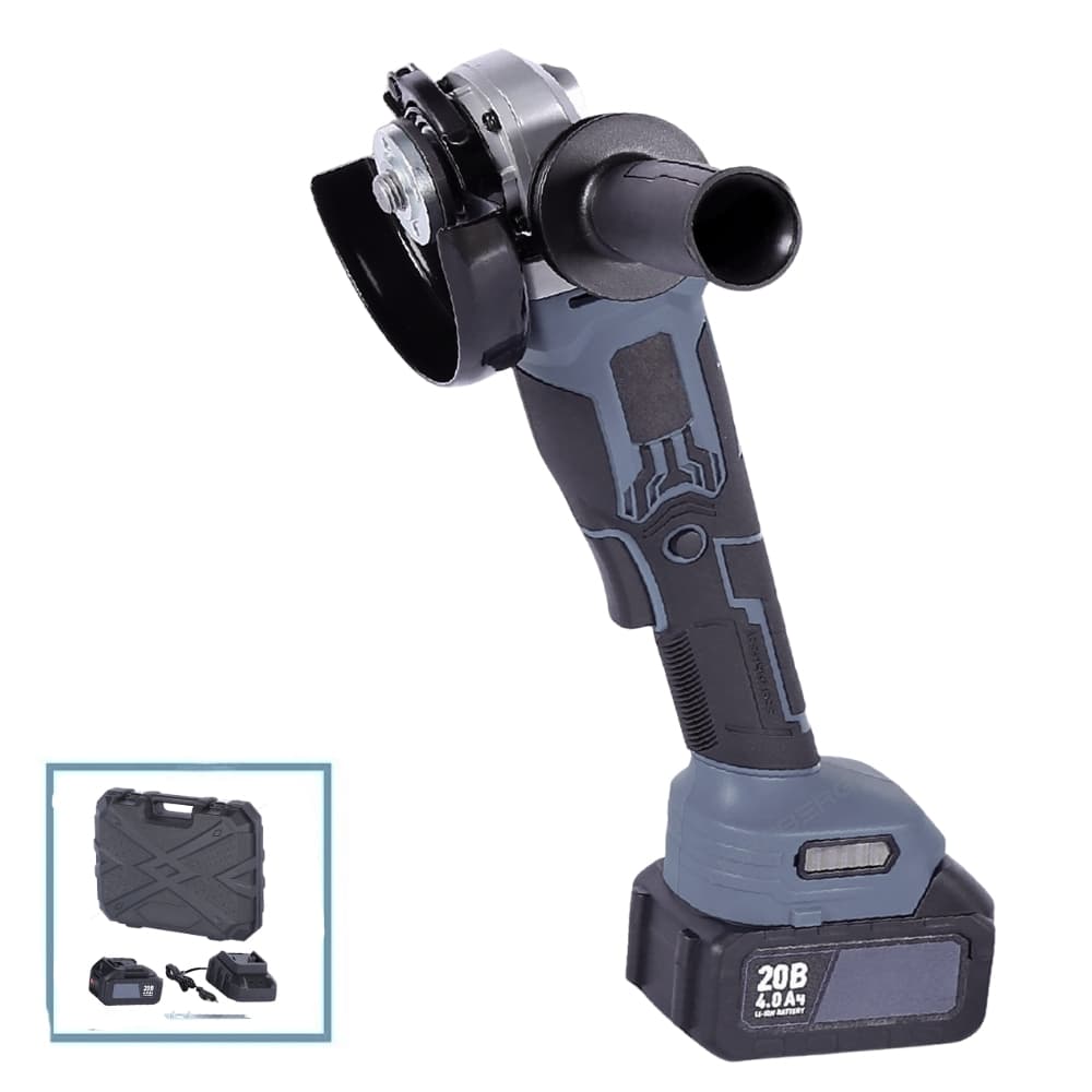 Cordless Angle Grinder 125 mm 20V 4.0 Ah Brushless