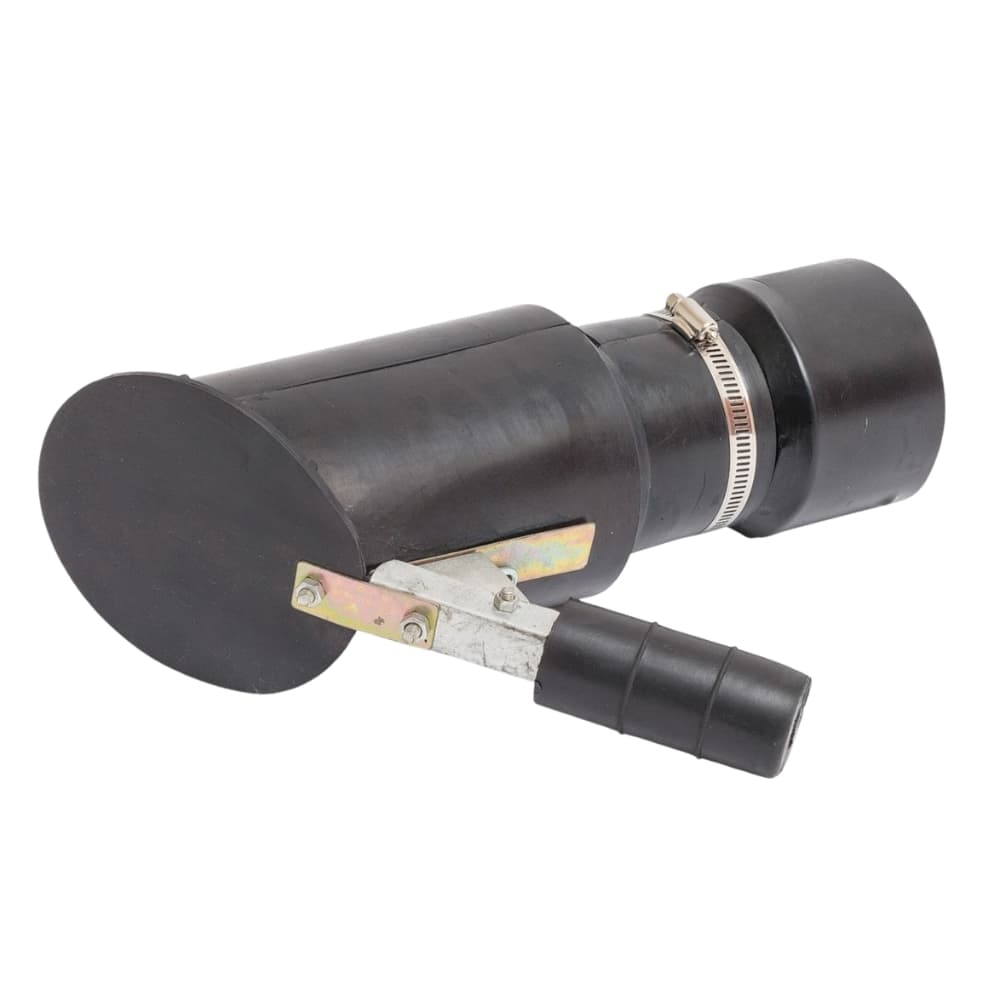 Exhaust Nozzle 100 mm Oval Internal Fixation Kekur