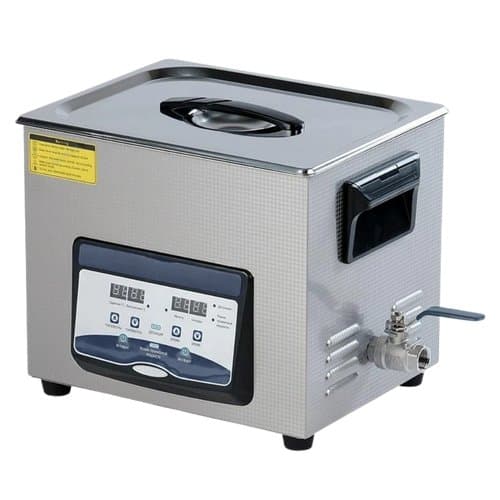 Ultrasonic Cleaner 10L Stainless Steel Heating Degas