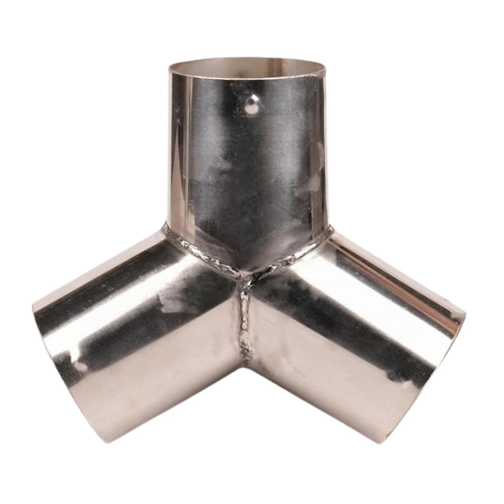 Adapter Y-Shaped 75 mm Metal Kekur