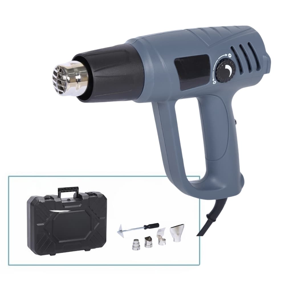 Heat Gun 2000 W, 50-600 °C, 250-500 l/min