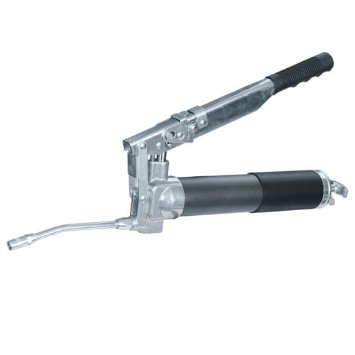 Double Plunger Grease Gun 400ml Manual Air Bleed Valve Kekur