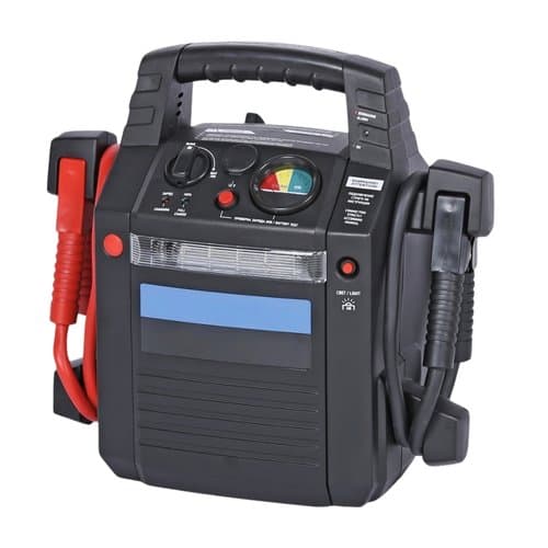 Battery booster 12/24V, 2x22Ah, 2400A, LED flashlight, Kekur