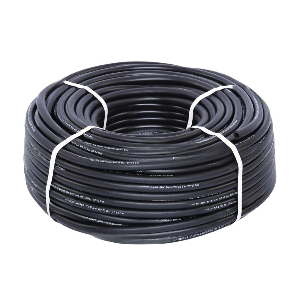 Air Hose 10x17 mm Rubber 100 m coil Kekur