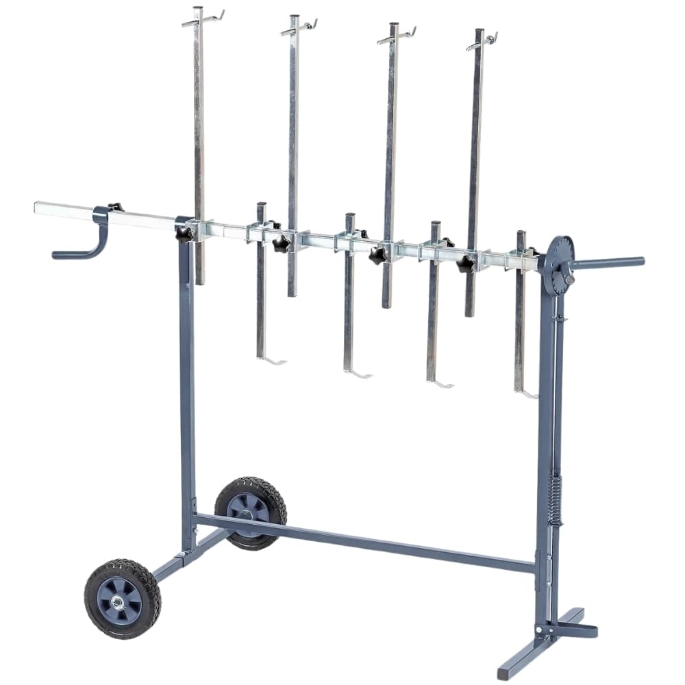 Paint Drying Rack 360º rotation Mobile 8 Holders Kekur