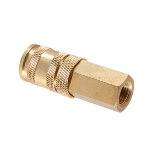 Quick Coupler F1/4" Brass with Lock