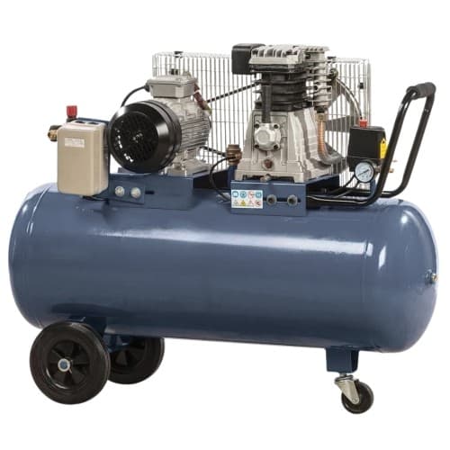 Piston Air Compressor 100L 400L/min 380V Belt-Drive