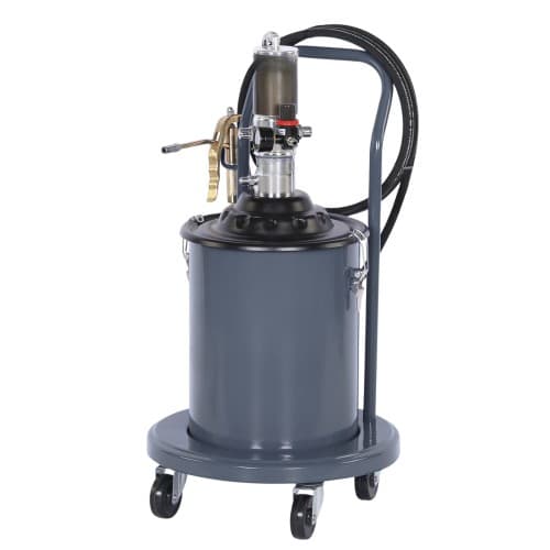Pneumatic Grease Pump 20L, 400 bar, 0.85 L/min, 4m Hose, Kekur