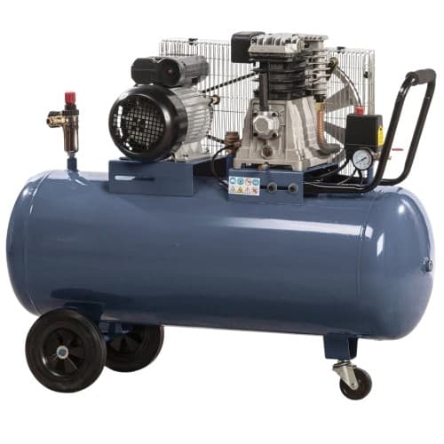 Piston Air Compressor 100L 400L/min Belt-Drive Kekur